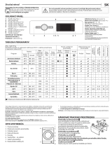 Whirlpool FFB 9458 BV CS Daily Reference Guide