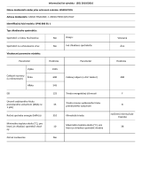 Whirlpool SP40 800 EU 1 Product Information Sheet