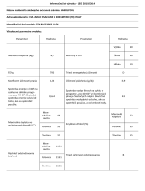 Whirlpool TDLRS 6230SS EU/N Product Information Sheet