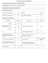 Whirlpool ART 459/A+/NF/1 Product Information Sheet