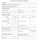 Whirlpool ART 459/A+/NF/1 Product Information Sheet