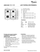 Whirlpool AKM 260/IX/03 Program Chart