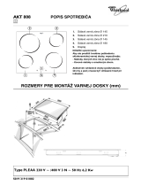 Whirlpool AKT 808/NE Program Chart