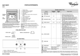 Whirlpool AKZ 360/IX/01 Program Chart