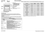 Whirlpool AKP 235/WH/05 Program Chart