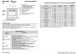 Whirlpool AKP 237/IX/05 Program Chart