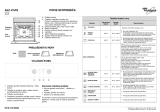 Whirlpool AKZ 475/IX/02 Program Chart