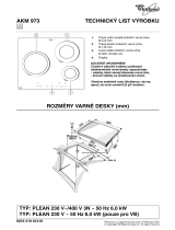 Whirlpool AKM 973/NE Program Chart