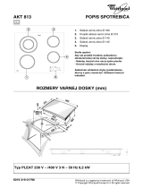 Whirlpool AKT 813/LX Program Chart