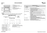 Whirlpool AKZ 613/IX Program Chart