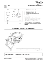 Whirlpool AKT 833/NE Program Chart