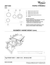 Whirlpool AKT 833/NE Program Chart