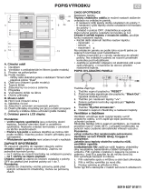 Whirlpool ARC 6447/IX Program Chart