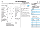 Whirlpool JQ 280 BL Program Chart