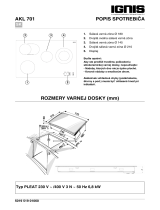 Ignis AKL 701 NE Program Chart