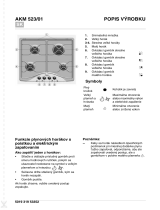 Whirlpool AKM 523/IX/01 Program Chart