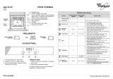 Whirlpool AKZ 421/IX/01 Program Chart