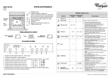 Whirlpool AKZ 501/IX/01 Program Chart