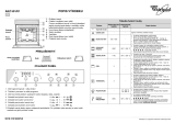 Whirlpool AKZ 501/IX/01 Program Chart