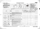 Whirlpool AWO 10561 WP Program Chart