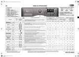 Whirlpool AWOE 8558 BLACK Program Chart