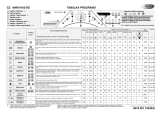 Whirlpool AWM 9100/BS Program Chart