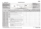 Whirlpool AWO/D 45134 Program Chart