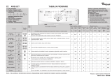 Whirlpool AWE 6377 Program Chart