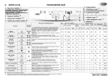 Whirlpool AWO/D 43136 Program Chart