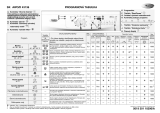 Whirlpool AWO/D 43136 Program Chart