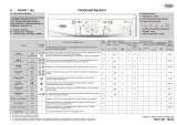 Whirlpool AWO/D 1100 Program Chart