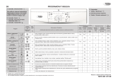 Whirlpool AWO/D 43109 Program Chart