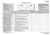 Whirlpool WTLS 60812 ZEN Program Chart