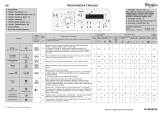 Whirlpool TDLR 55110 Program Chart