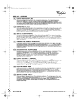 Whirlpool AKR 643 WH Program Chart