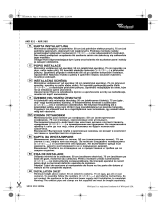 Whirlpool AKR 951 IX WP Program Chart