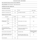 Whirlpool WB70E 973 W Product Information Sheet