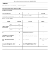 Whirlpool WB70I 952 X AQUA Product Information Sheet