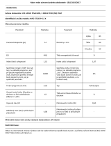 Whirlpool WFO 3T233 P 6.5 X Product Information Sheet