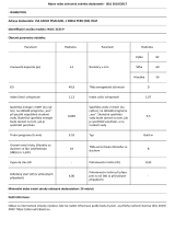 Whirlpool WCIC 3C33 P Product Information Sheet