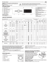 Whirlpool FWSG 71283 BV CZ N Daily Reference Guide
