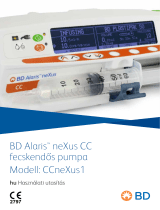 BD Alaris™ neXus CC fecskendős pumpa Návod na používanie