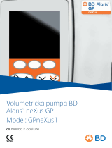 BD Volumetrická pumpa Alaris™ neXus GP Návod na používanie