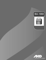 AKO BA-1060 Používateľská príručka
