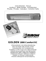 Eurom GOLDEN 1800 Comfort RC Používateľská príručka