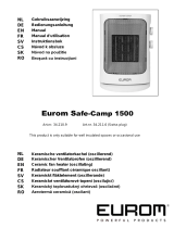 Eurom Safe-Camp 1500 Používateľská príručka