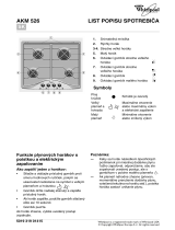 Whirlpool AKM 526/NA Program Chart