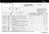 Whirlpool AWT 5107 Program Chart