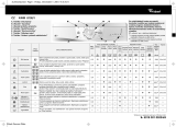 Whirlpool AWM 8105/1 Program Chart