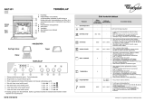 Whirlpool AKZ 501 IX Program Chart